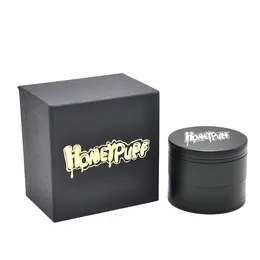 Directly-Operated Aluminum Alloy 63Mm Four-Layer Smoke Grinder