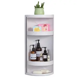 Nailless Multi-function Rotating Punch-Free Firm Shower Corner Shelf