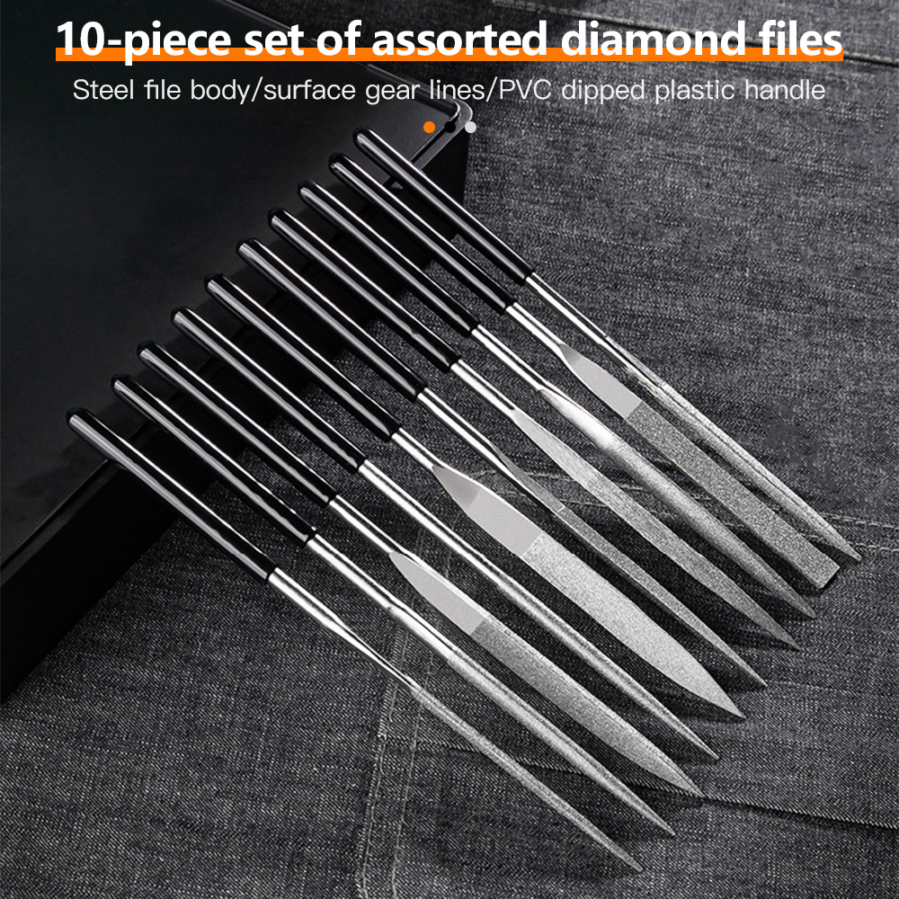 Plastic Handle Assorted File Metal Grinding File