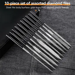 Plastic Handle Assorted File Metal Grinding File