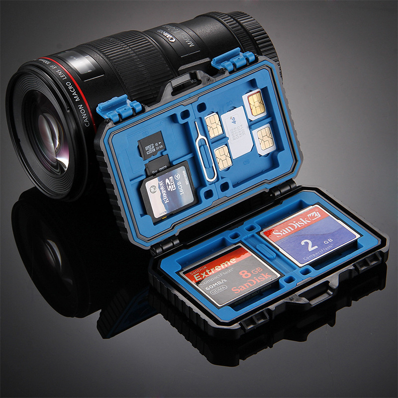 Waterproof Memory Card Storage Box