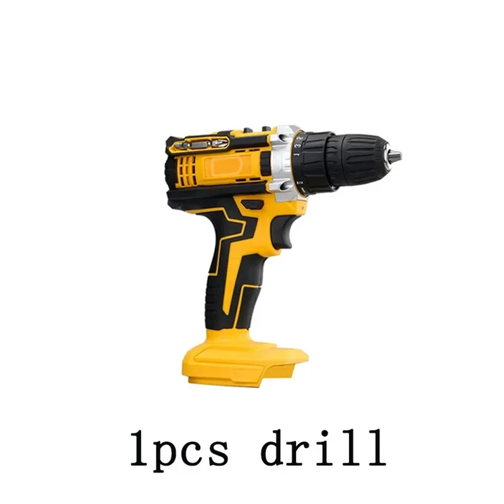 Brushed Impact Drill Lithium Battery High Torque Industrial Grade Hand Drill