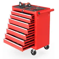 7-Drawer Rolling Tool Cabinet for Workshop Storage