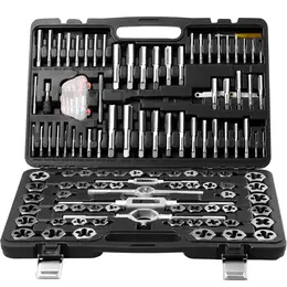 Product image of 116-Piece Tap And Die Set, Metric & SAE, Bearing Steel, Storage Case