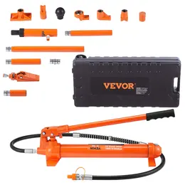 Product image of 10 Ton Hydraulic Porta Power Kit with 4.6 ft Hose and Storage Case