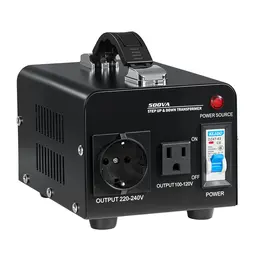 Voltage Converter Transformer 500VA Step Up/Down 110V To 220V/220V To 110V