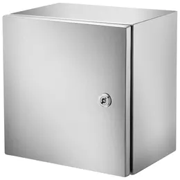 NEMA Stainless Steel Enclosure, 12 X 12 X 8'' NEMA 4X Steel Electrical Box, IP66 Waterproof & Dustproof, Outdoor/Indoor Electrical Junction Box, With Mounting Plate