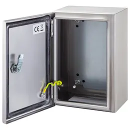 NEMA Stainless Steel Enclosure, 16X12X8' NEMA 4X Steel Electrical Box, IP66 Waterproof & Dustproof, Outdoor Indoor Electrical Junction Box, With Mounting Plate
