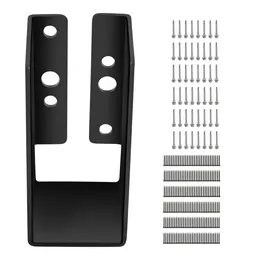 Concealed Joist Hanger, 2"x4" Outdoor Accent Concealed-Flange, Pack Of 24 Concealed Joist Bracket, Q235 Steel Plate Powder-Coated Concealed Face Mount Joist Hanger Inner 40x91 Mm For Beam Swing