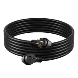 50A Generator Extension Cord 25 Ft 250V NEMA 6-50P To 6-50R 12500W Power Cable