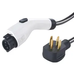 Level 2 EV Charger, 40A 240V, 25 Ft Cable, NEMA 14-50P Plug, Adjustable 16-40A for J1772