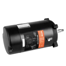 1 HP Pool Pump Motor, 56J Frame, 115/230V, 3450 RPM, 1.4 SF, Round Flange