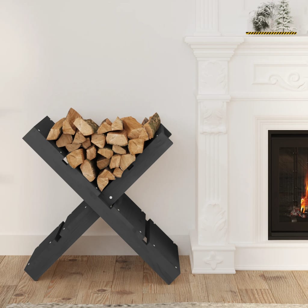 Firewood Holder 47x39, Solid Pine Wood