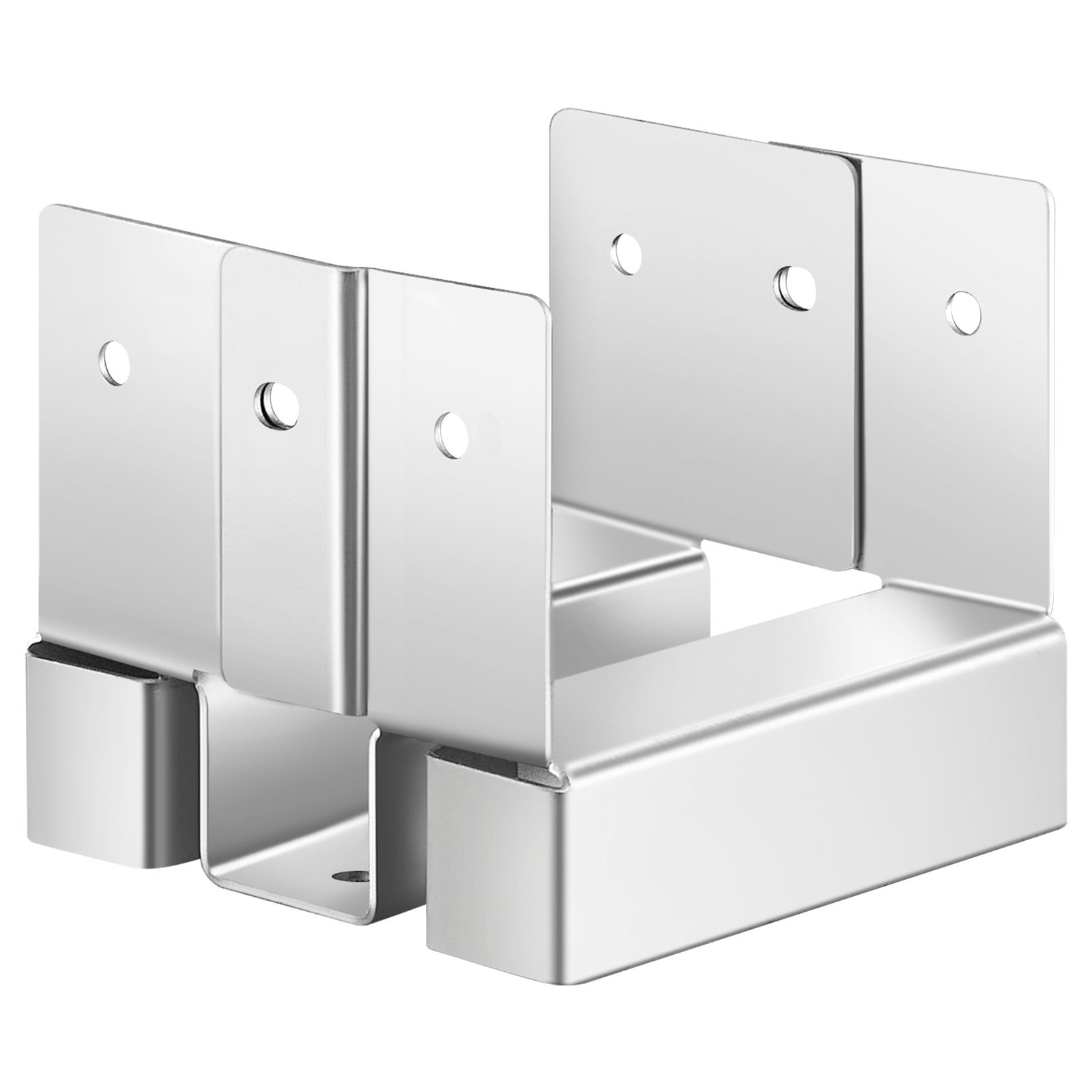 1 Pack 4x4 Post Base Bracket Post Anchor For Concrete Inner Size 3.53x3.56 In