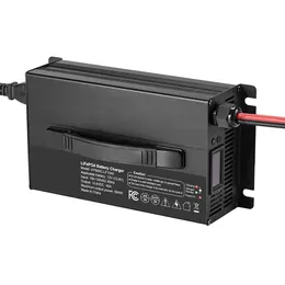 12V 40A Lithium Battery Charger 14.6V AC-DC LiFePO4 Smart Charger For RV