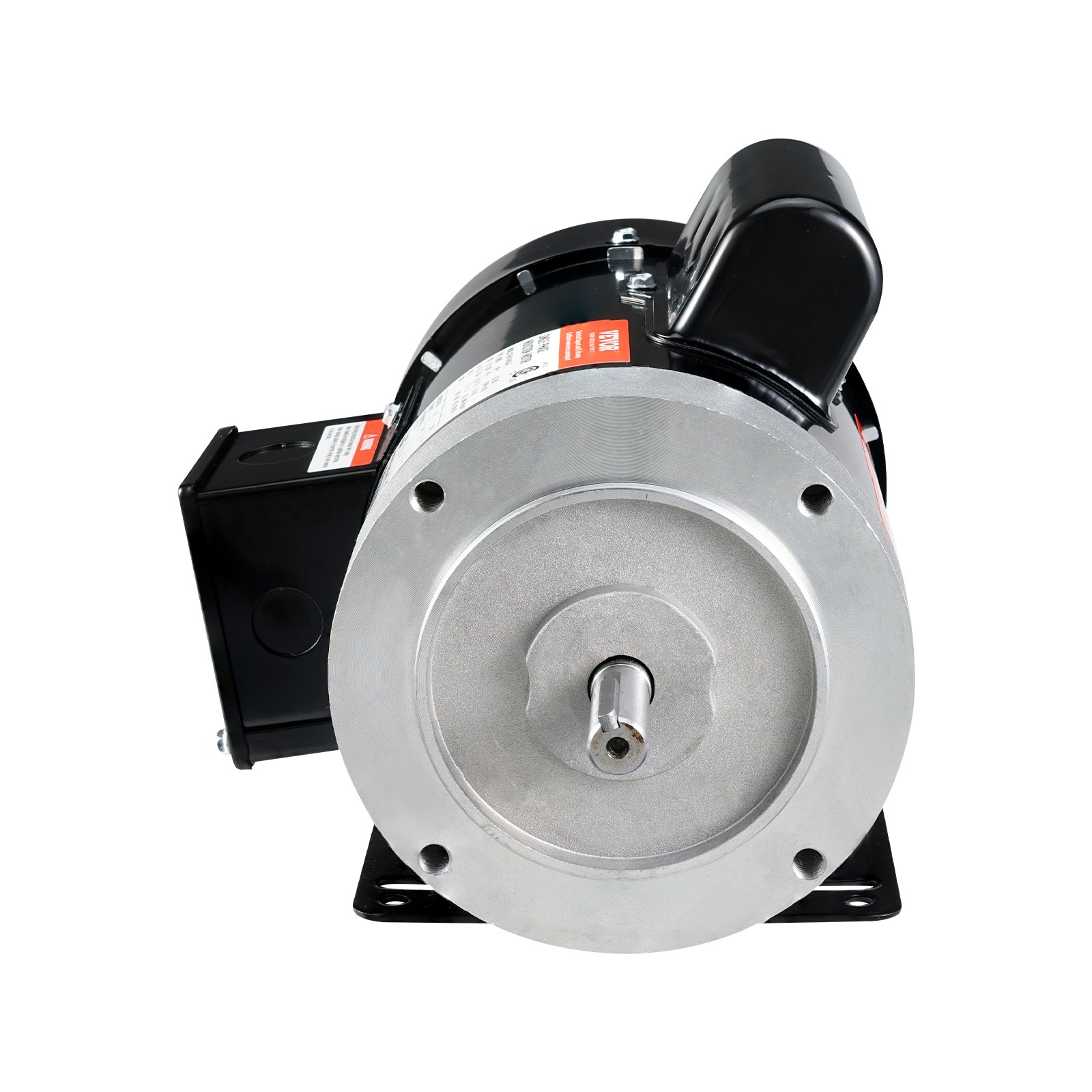 1HP Electric Motor 3450 Rpm, AC 115V/230V, 56C Frame, Air Compressor Motor Single Phase, 5/8' Keyed Shaft, CW/CCW Rotation For Agricultural Machinery And General Equipment