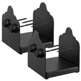2 Pack 6x6 Post Base Brackets Wood Fence Post Anchor Inner Size 5.9x5.55 Inch