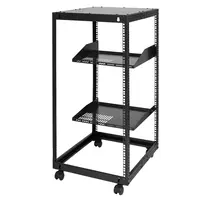 Product image of 20U Open Frame Server Rack, 15-40 inch Adjustable Depth
