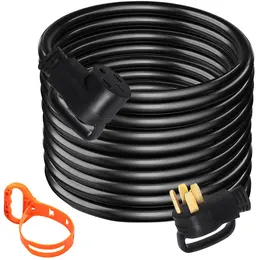36 ft 50 Amp RV Extension Cord, 26.5mm Copper Wire