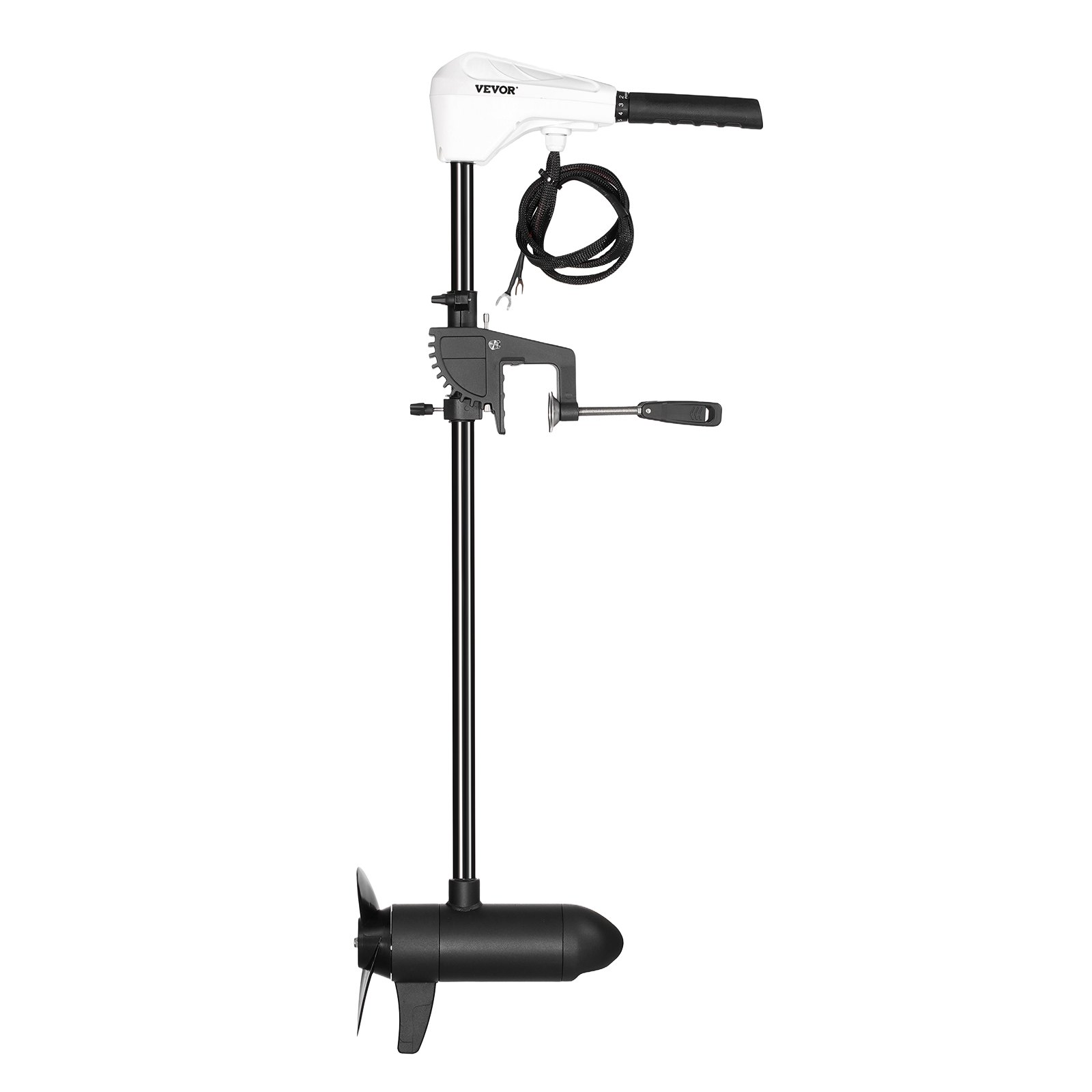 55lb 12V Thrust Electric Trolling Motor Saltwater Trolling Boat Engine For Kayak