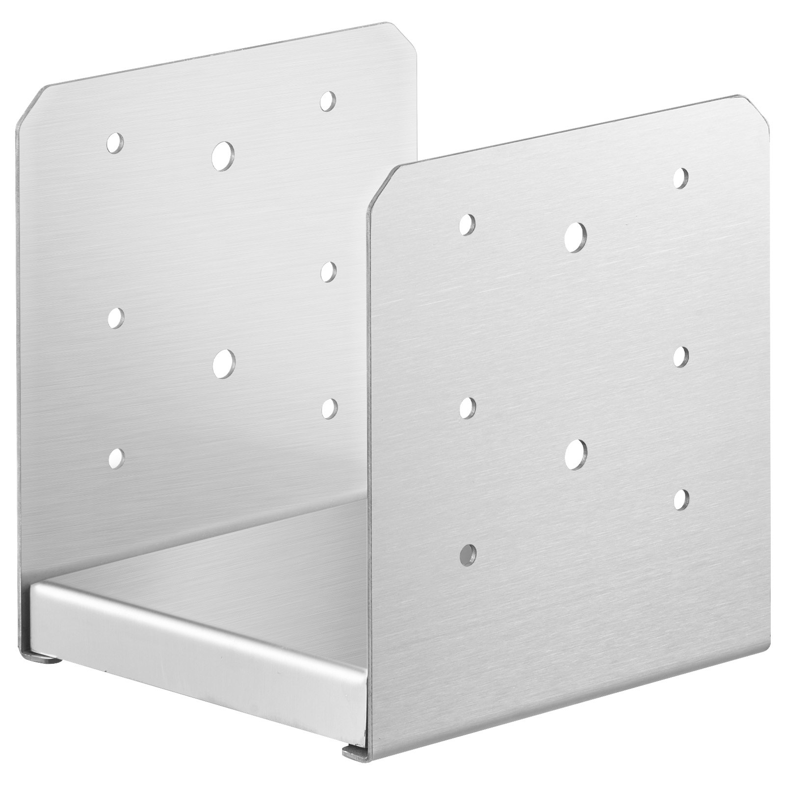 6'x 6' Post Base, 10Pcs Stainless Steel Adjustable Post Anchor Bracket(Internal 5.9 X 5.5'), Adjustable Post Base For Pavilion Deck Porch Handrail Railing Support Decorative Anchor Plate