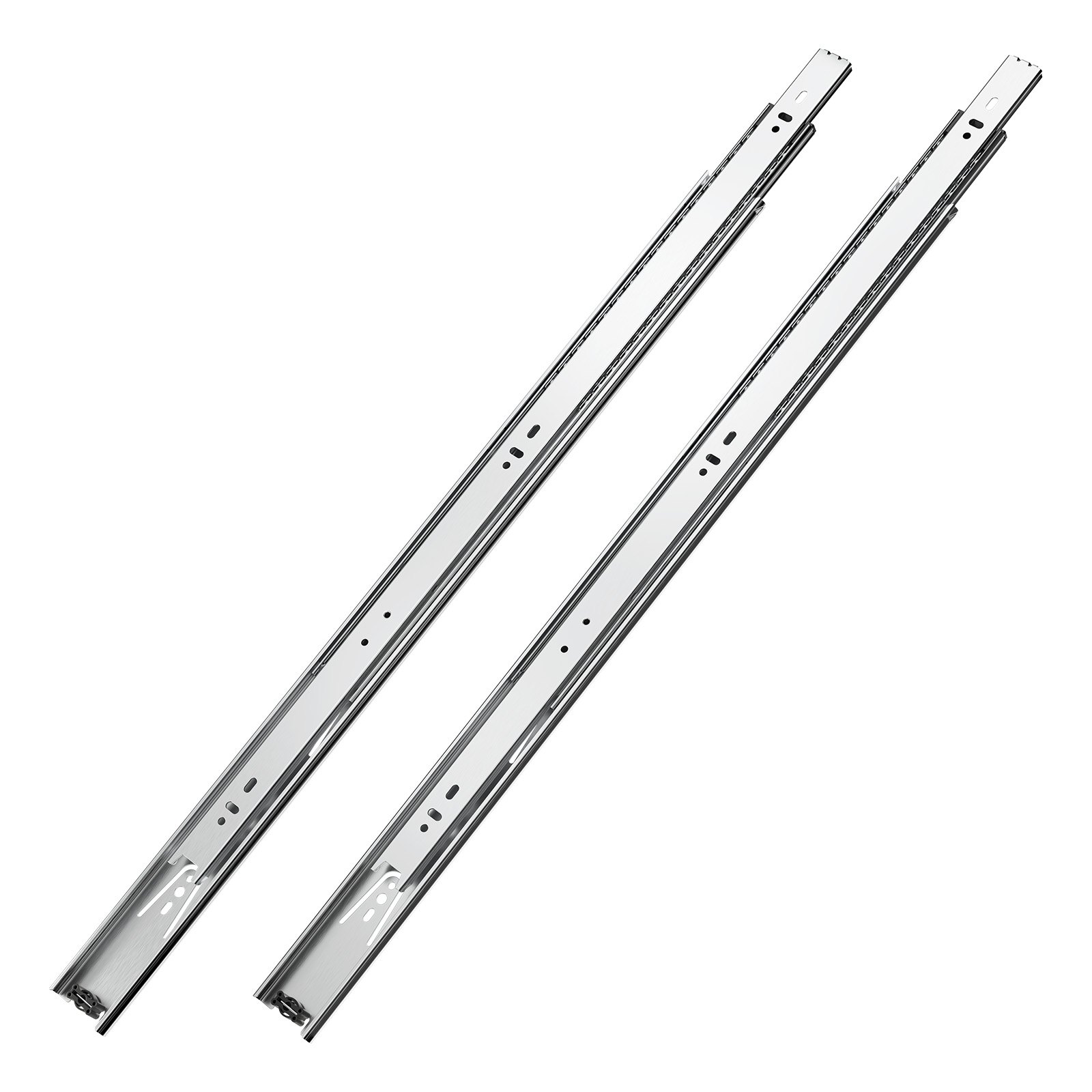 Drawer Cabinet Slides Side Mount 24 Inch 10 Pairs 100 LB Load Replacement