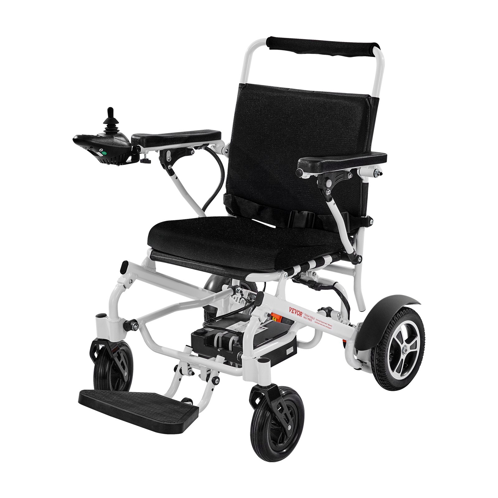 Electric Wheelchair 300lbs Capacity Foldable Lightweight 13 Mile