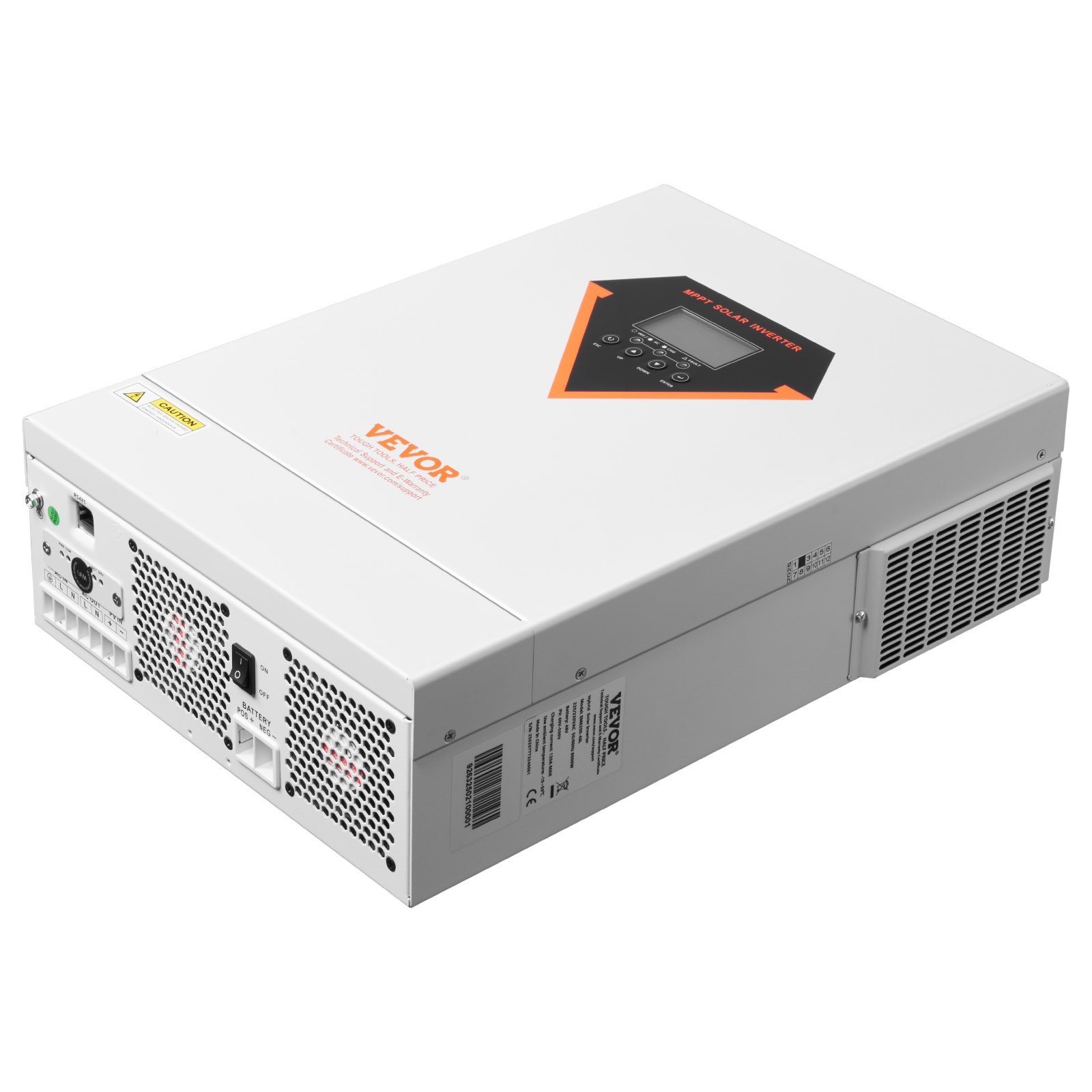 Hybrid Solar Inverter Charger 6000W 220/230V With Built-in 120A MPPT Controller