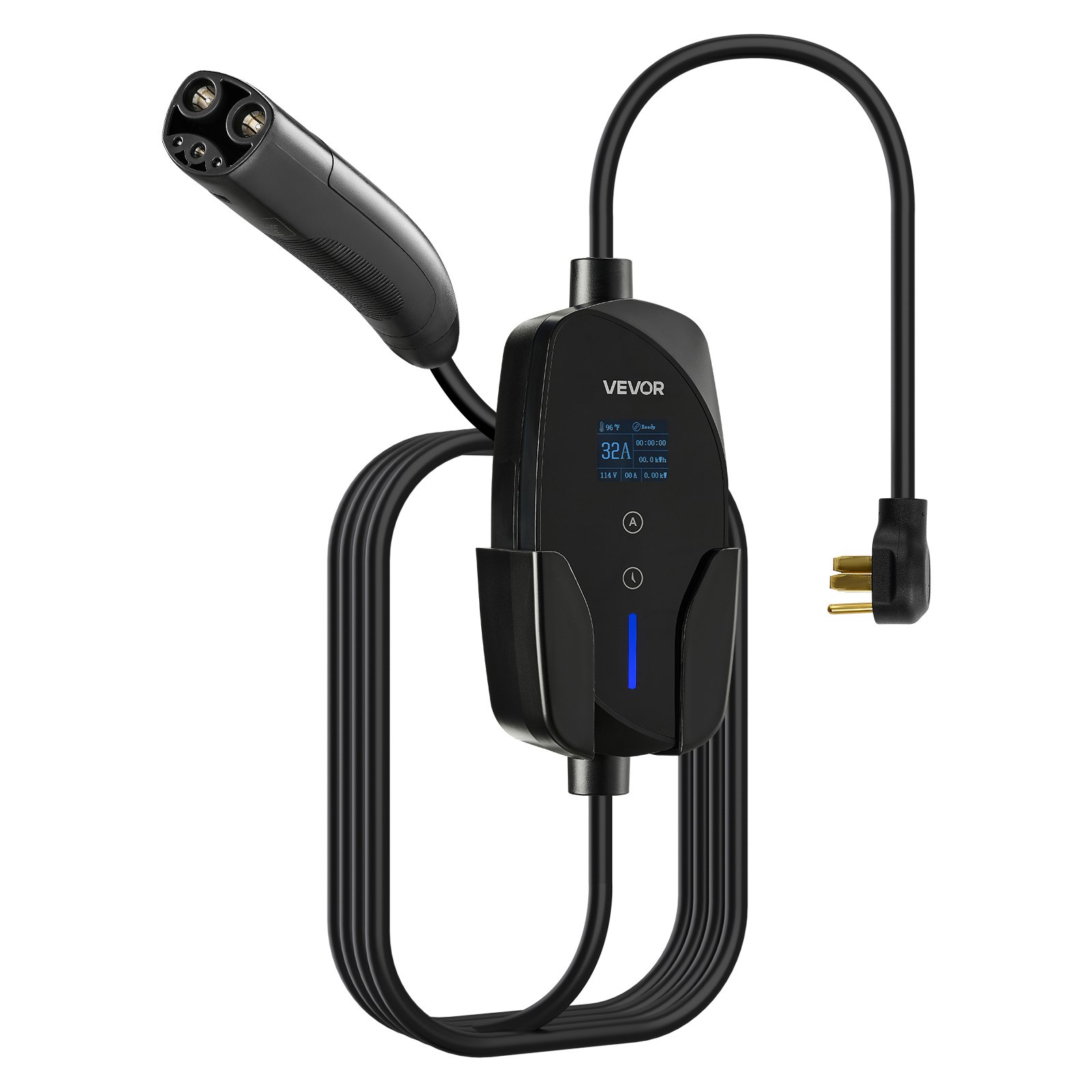 Level 2 Tesla Charger 32A EV Charger 240V NEMA 14-50P With 25 Ft Cable