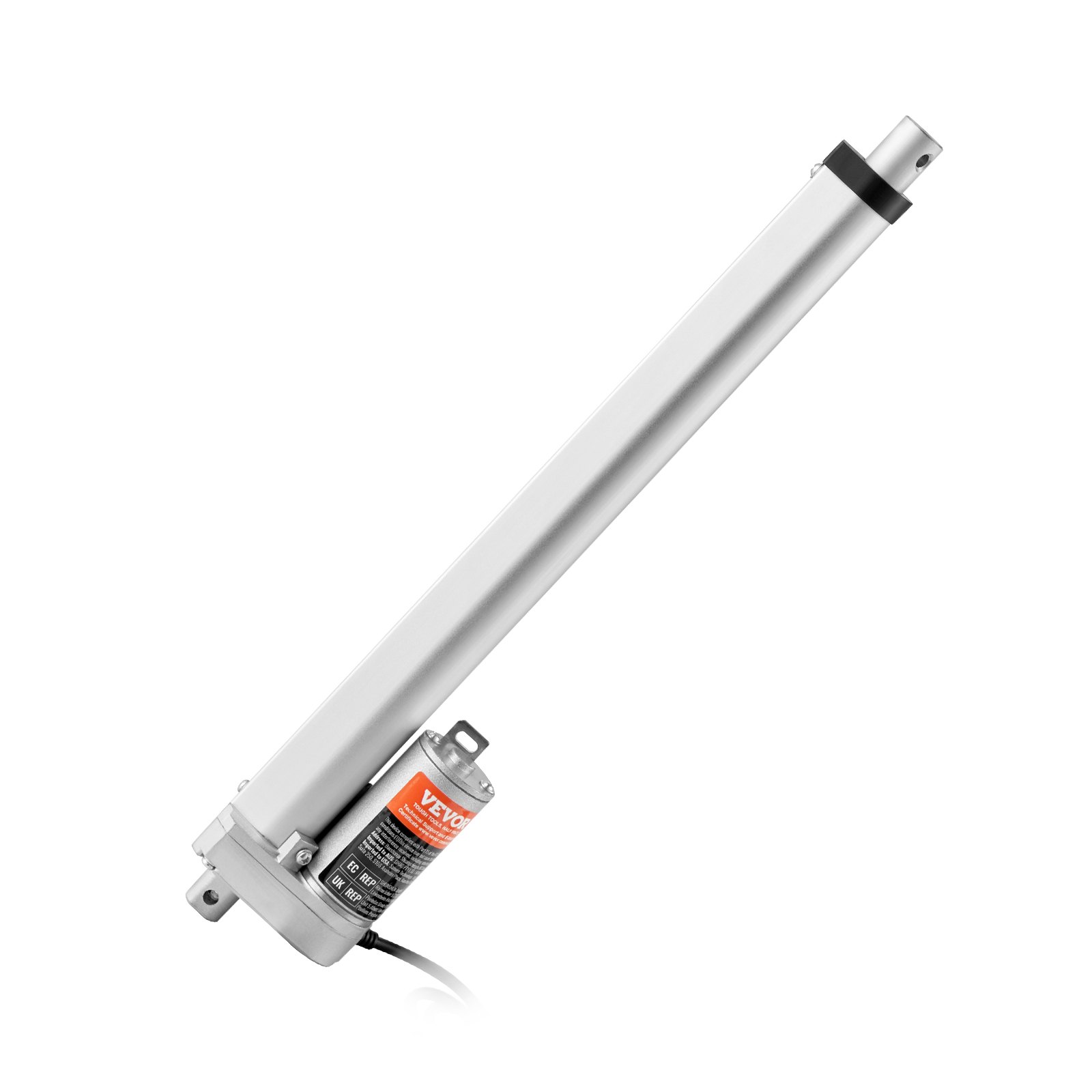 Linear Actuator 12V, 12 Inch High Load 330lbs/1500N Linear Actuator, 0.19'/s Linear Motion Actuator With Mounting Bracket And IP54 Protection