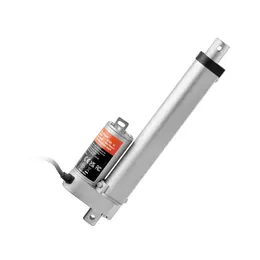 Linear Actuator 12V, 6 Inch High Speed 0.55'/s Linear Actuator, 220lbs/1000N Linear Motion Actuator With Mounting Bracket And IP54 Protection