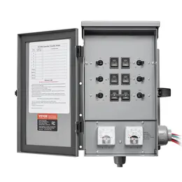 Manual Transfer Switch 30A Generator Transfer Switch Kit NEMA 3R 7500W 120/240V