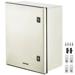 NEMA Enclosure, 20 X 16 X 8 Inches, NEMA 4X Fiberglass Steel Electrical Box, IP66 Waterproof & Dustproof Hinged Junction Box For Outdoor Indoor Use, With Mounting Plate(50x40x20 Cm))