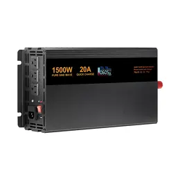 Sump Pump Battery Backup System, 1500W, LCD Display Inverter