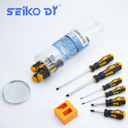 Product image of 10-Piece Screwdriver Set, 3-6 inch Blade Lengths