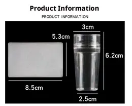 Manicure Silicone Seal-Including Scraper-ABS-1 set