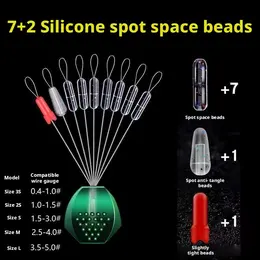 Ultra-tight silicone space bean-SS crystal green-1 piece