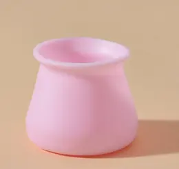 Product image of Silicone Round Chair Leg Floor Protectors, Pink