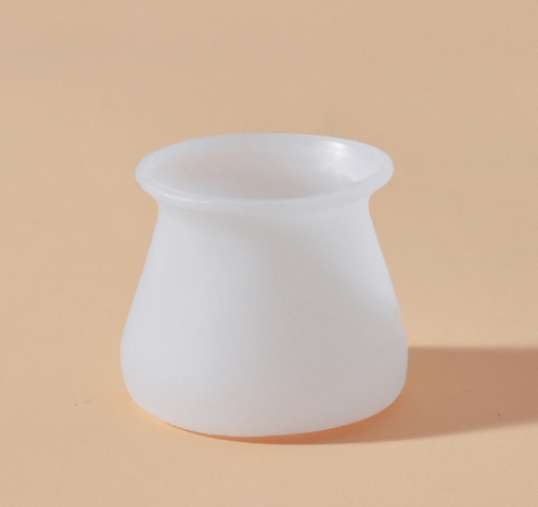Main product image of Silicone Round Chair Foot Cover-Clear White