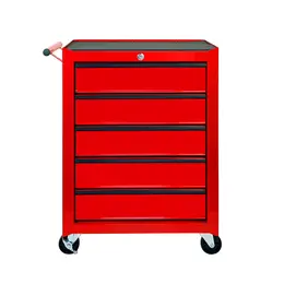Excelo 5-Drawer Rolling Tool Chest, Ball Bearing Slides