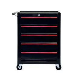 5-Drawer Rolling Steel Tool Chest with Ball Bearing Slides