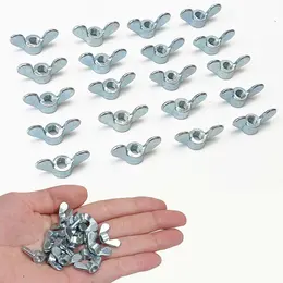 Wing Nut Set—15 Pcs M4, M5, M6, M8 For Mechanical Projects, DIY Repairs, And Industrial Hardware