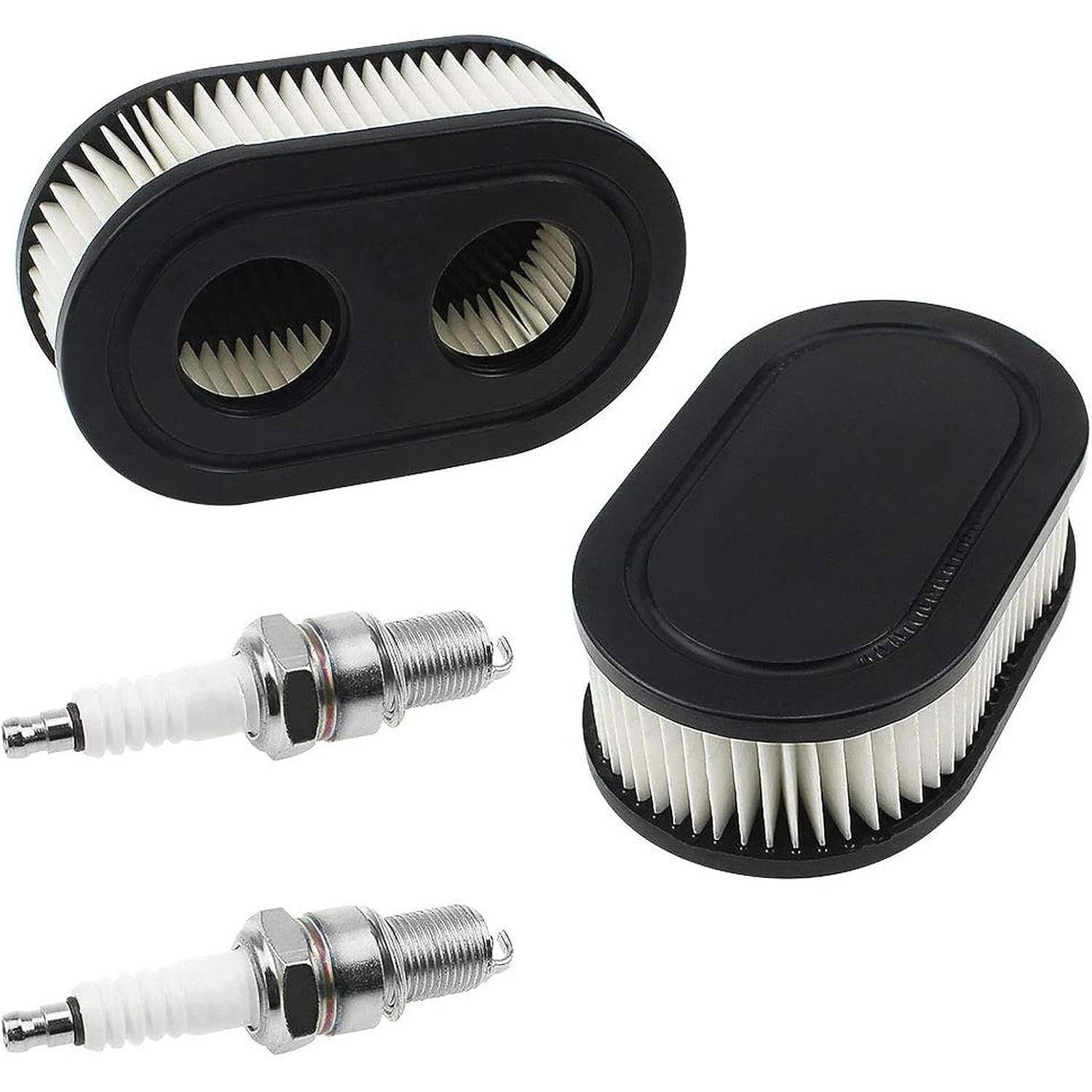 Set Of 2 Engine Air Filters For Cars And Motorcycles, High-quality Replacement Air Filters For Internal Combustion Engines, Effective Engine Protection For Cars And Motorcycles—party Accessory Set