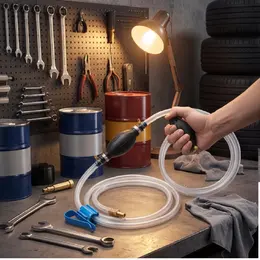 Manual Hand Pump For Liquids - Handy Tool For Home And Garden - Party Supplies Set