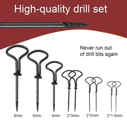 51-Piece Mini Drill Set: Precision Pin Vise Micro Hand Drill With 48 Twist Drill Bits (0.5–3.0 Mm), Tweezers, Box, Drill Bits, Rotating Tools For Crafts And Woodworking, Alloy Steel