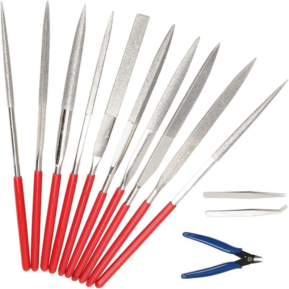 Main product image of 4-Piece Hand Tool Set for Machining Various Materials