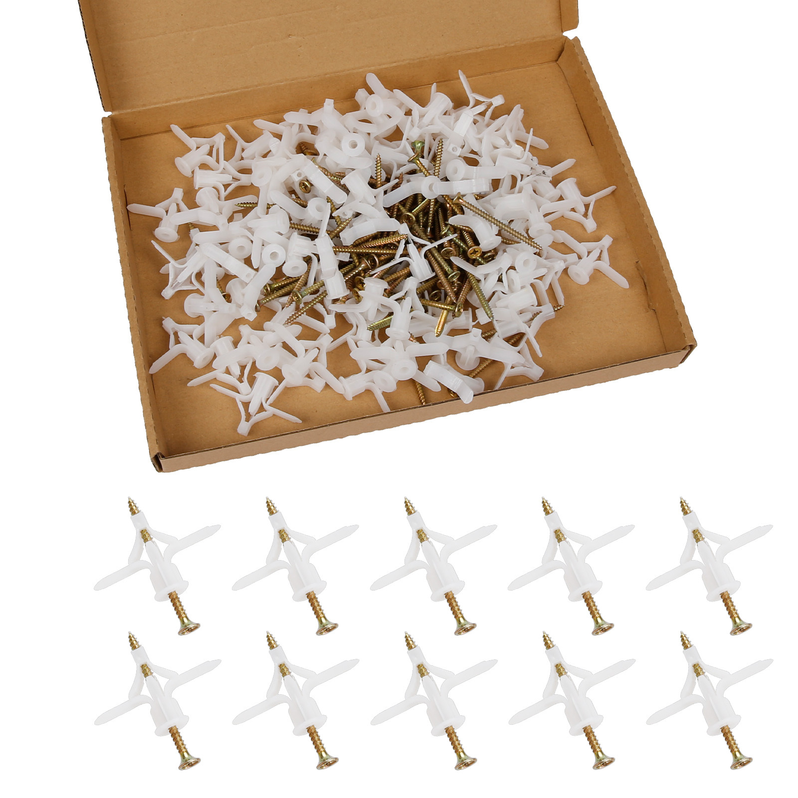Sidewall Nails, 50-Piece Set - 50-Piece Set For DIY Projects And Party Supplies