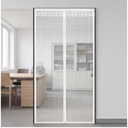Product image of 90 x 210 cm White Magnetic Curtain with Adhesive Tape for Doors
