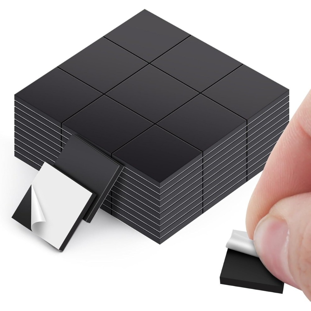 Main product image of Self-Adhesive Flat Magnetic Pads, 1 x 1 cm