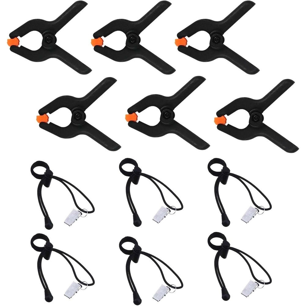 Main product image of 12-Piece Background Clamp Set with Tension Cords